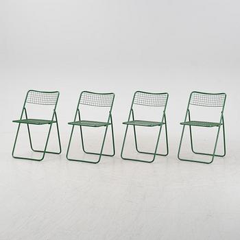 Niels Gammelgaard, a set of four 'Rappend/Ted Net' chairs for IKEA.