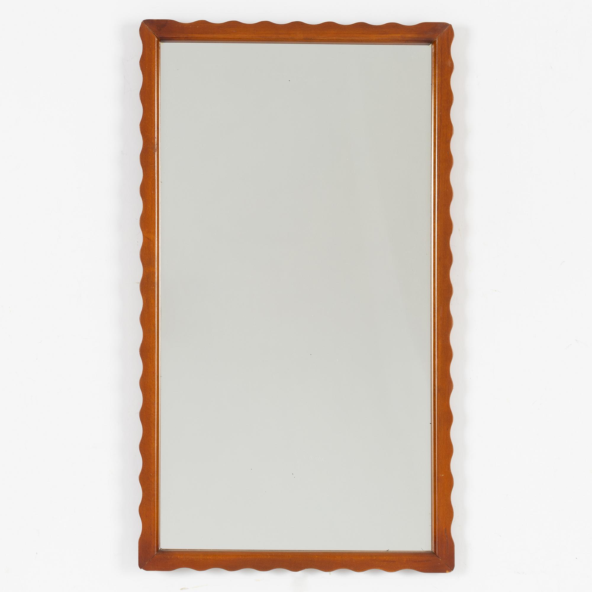 Mirror, Swedish modern, Fröseke, 1940s.