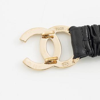 Chanel, skärp, storlek 70/28.