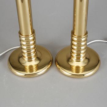 BORDSLAMPOR, ett par. 1960-70-tal.