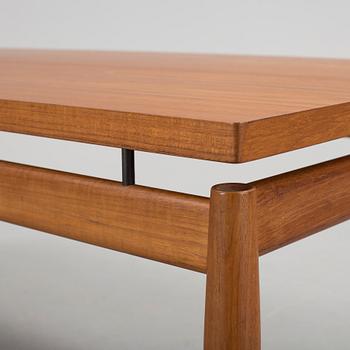 GRETE JALK, a teak coffee table fron France, Denmark, 1963.