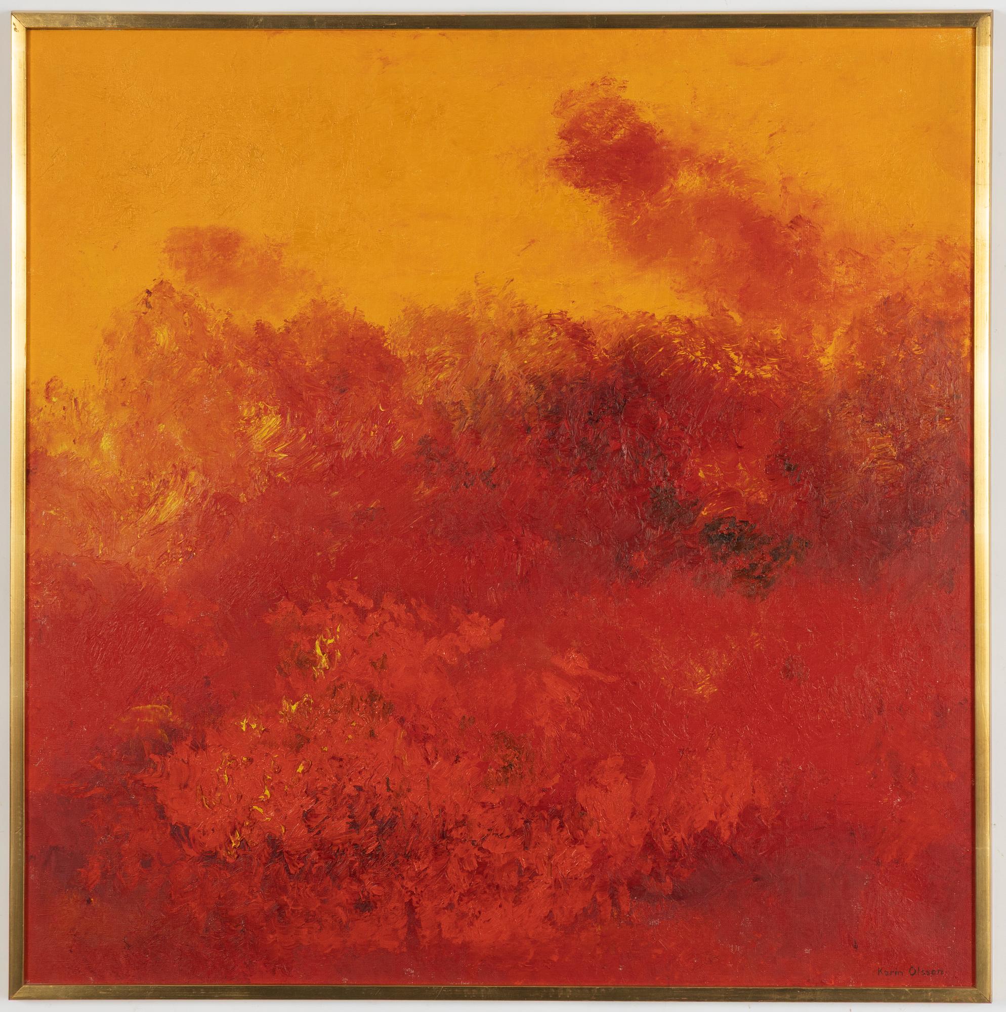 Karin Olsson, "Röd morgon".