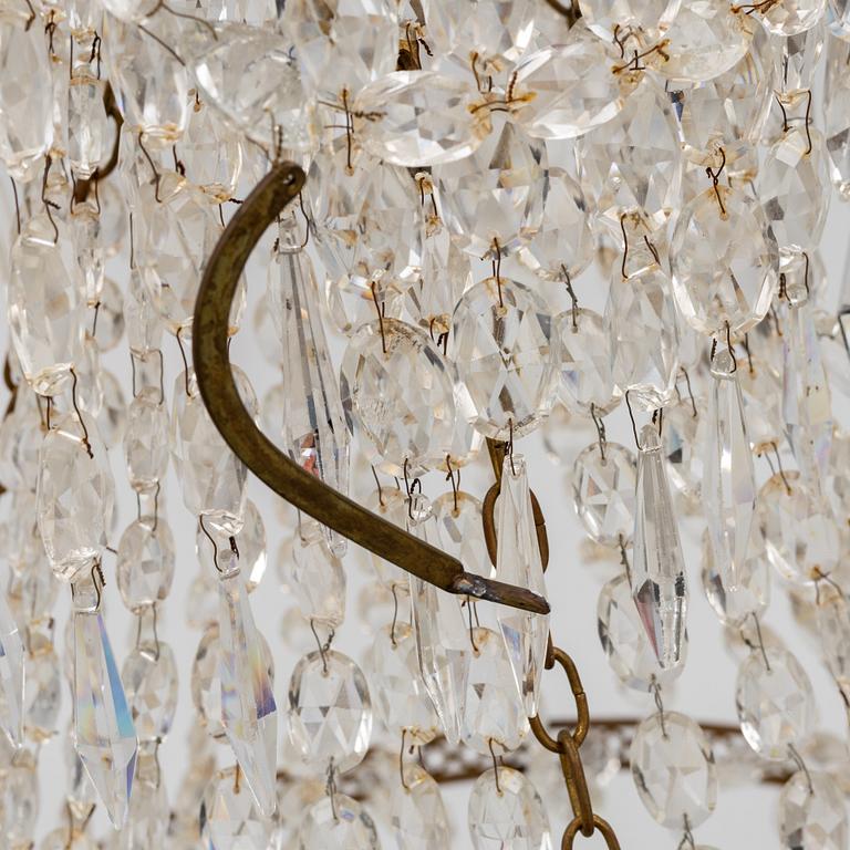 A Gustavian style chandelier, 20th Century.
