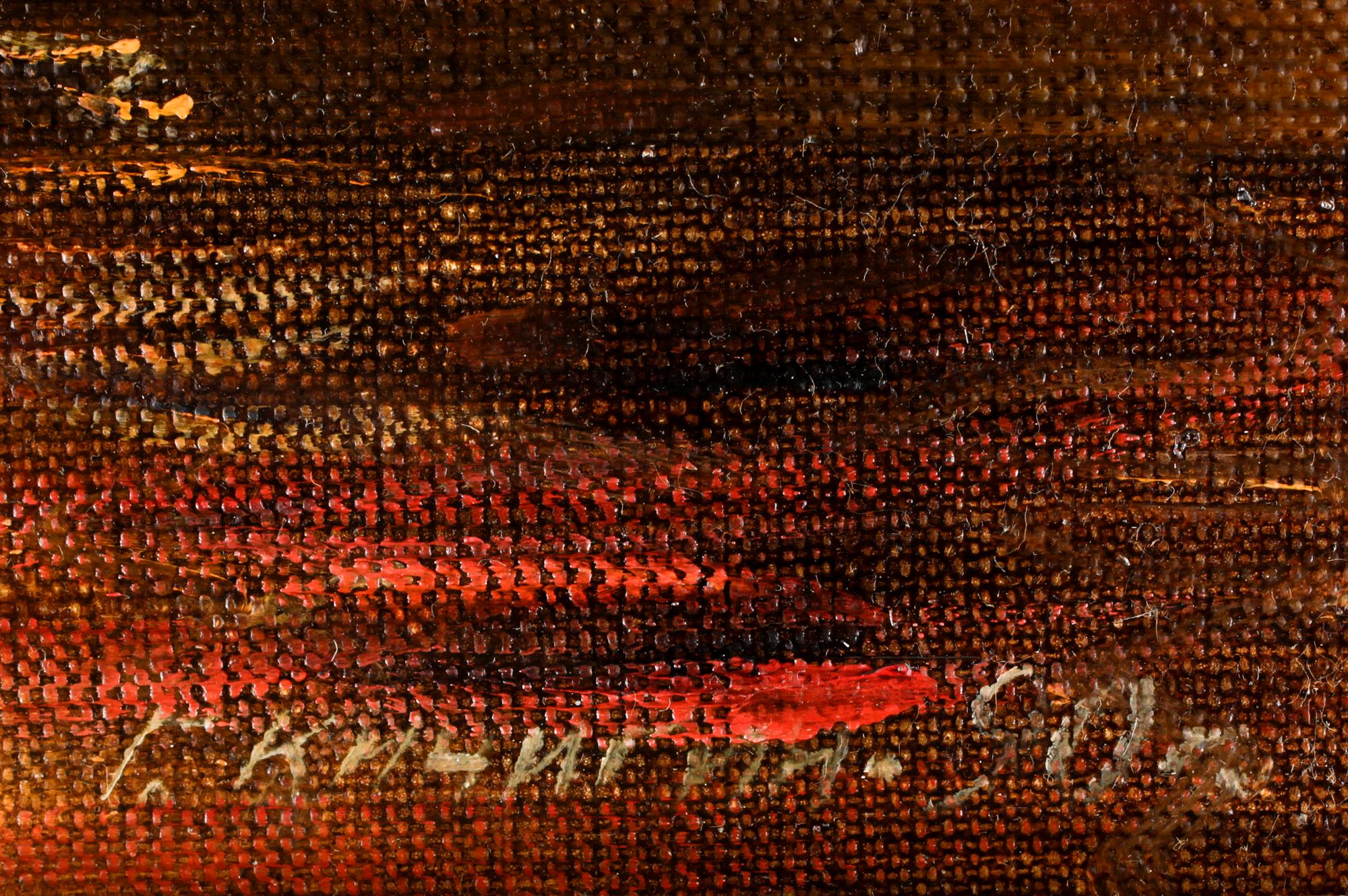 GEORGIJ PETROWISTICH KITSCHIGIN. Olja på duk. Signerad Kitschigin och daterad -90.