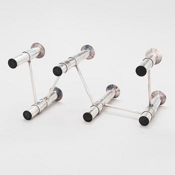 Tapio Wirkkala,  a silver 'Nonstop' candelabrum TW 432, numbered 57/90, Kultakeskus, Hämeenlinna 2007.