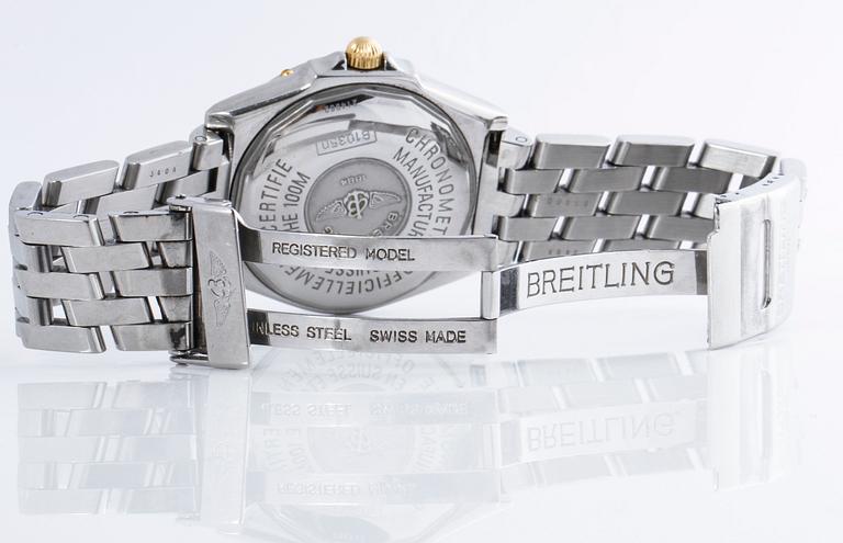 BREITLING, Windrider, Chronometre Officiellement Certifie (100M/330ft), wristwatch, 38 mm.
