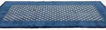 A semi-antique chinese Baotou rug, c 285 x 164 cm.