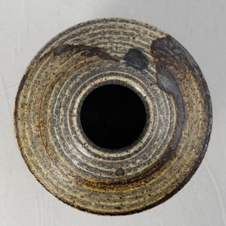 Lisa Larson, unik vas, stengods, Gustavsbergs Studio.