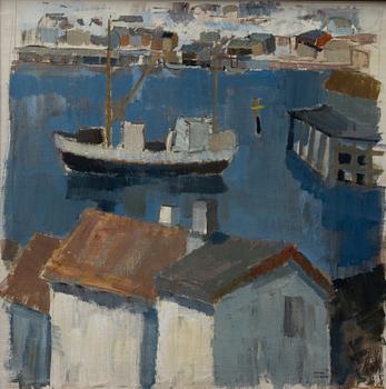 John Haavs Johnson, "Lofoten - utsikt från konstnärshuset".