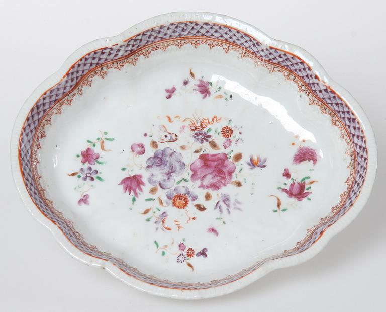 FAT, porslin, Kina 1700/1800-tal.