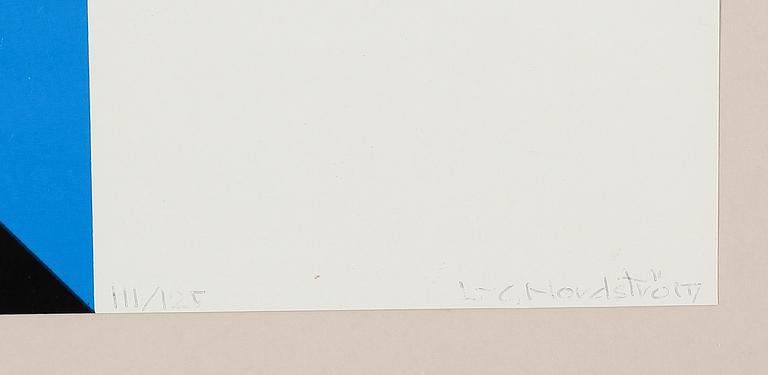 LARS-GUNNAR NORDSTRÖM, serigrafi, signerad, numrerad 111/125.