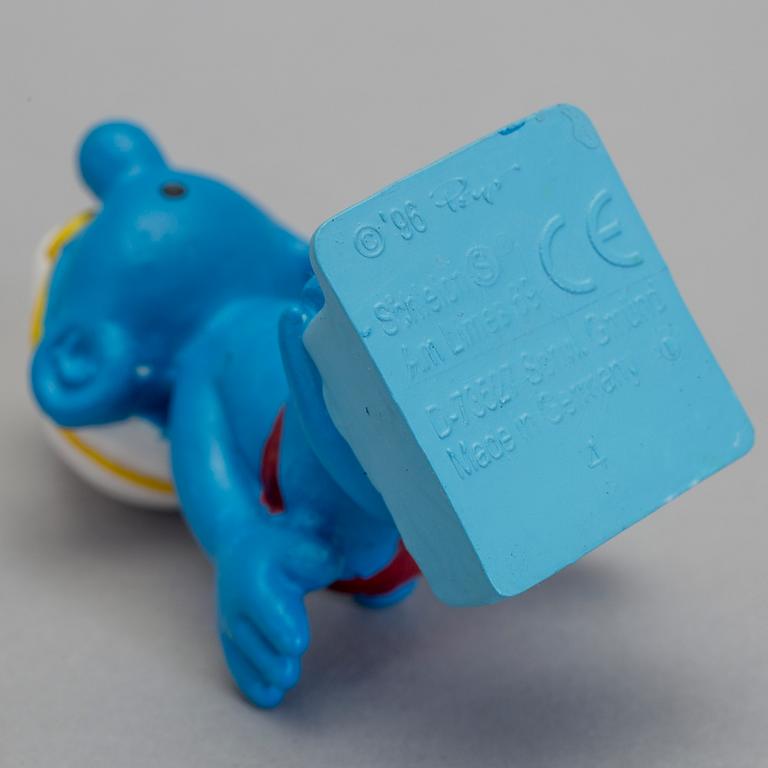 SMURFAR, 110 stycken, Schleich, mestadels 2000-tal.