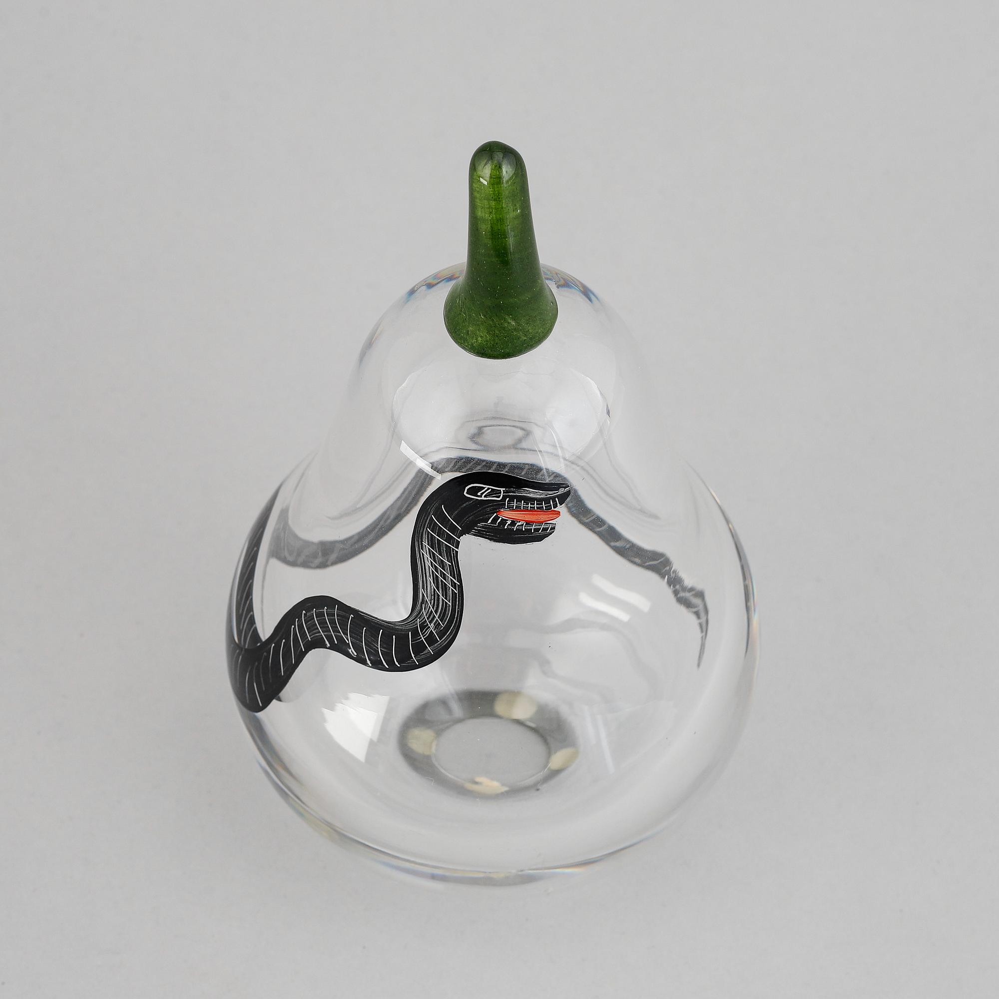 Ulrica Hydman-Vallien, skulptur, glas, Kosta Boda, Studio Edition, signerad och 55/250.