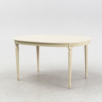 Matbord, Gustaviansk stil, Citymöbler, Tibro, 1979.