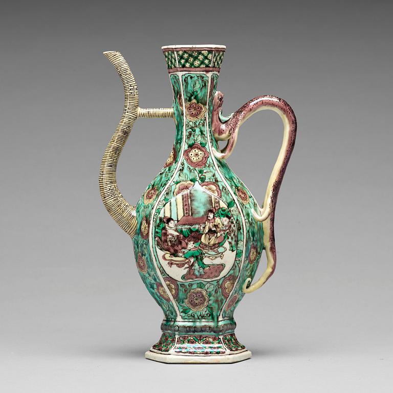 KANNA, biskviporslin. Qingdynastin, Kangxi (1662-1722).