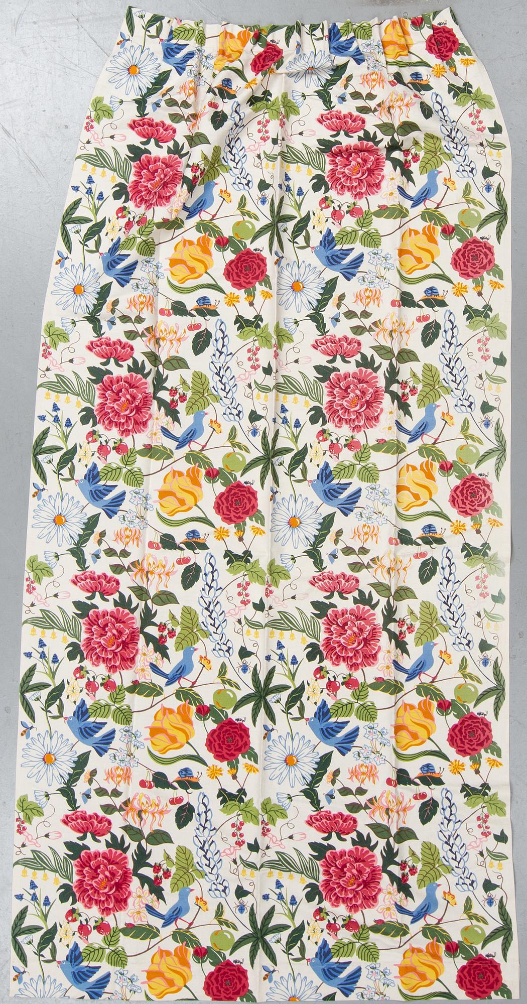 Cecilia Hall, gardiner, 4 st, "Morfars trädgård", Jobs Handtryck.