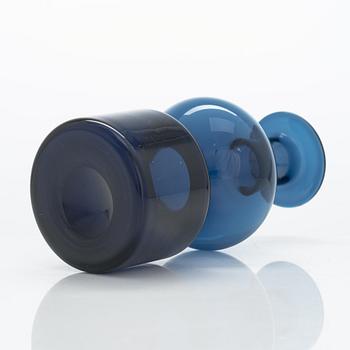 Kaj Franck, karaff, "Kremls klockor", glas, signerad K. Franck Nuutajärvi Notsjö -59.