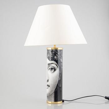 Piero Fornasetti, a table lamp, 'Viso', Fornasetti, Milan, Italy 2017.