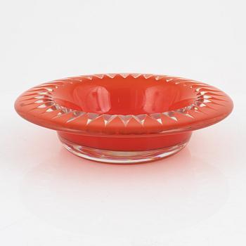 Sigurd Persson, a glass bowl, Kosta.