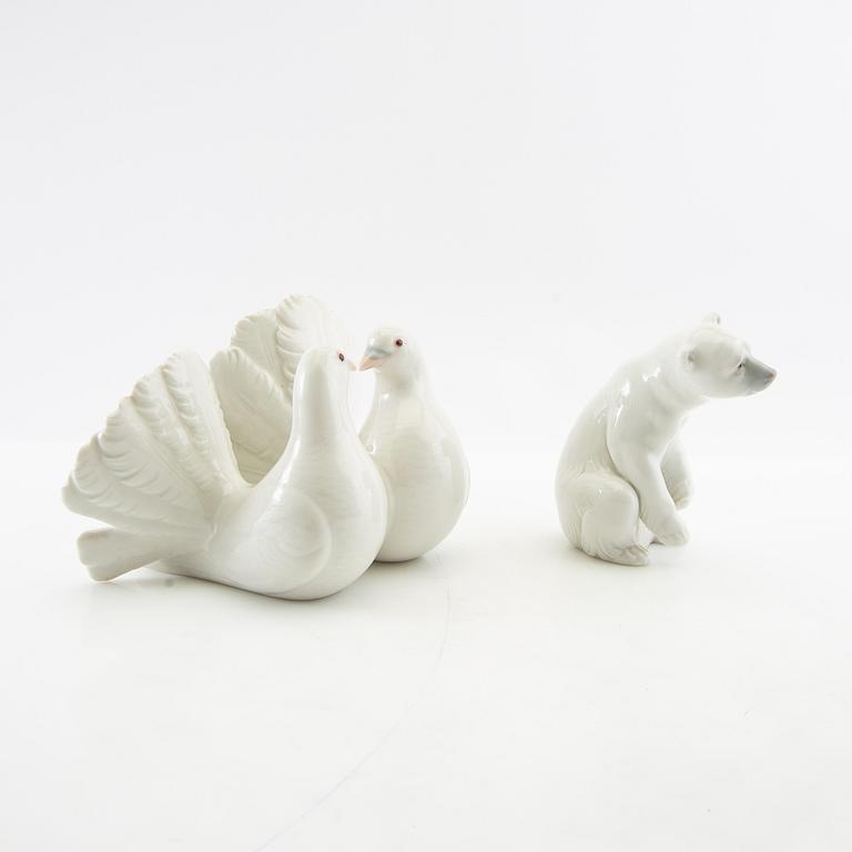 Figuriner, ett par, Lladró Spanien 1970- till 80-tal.