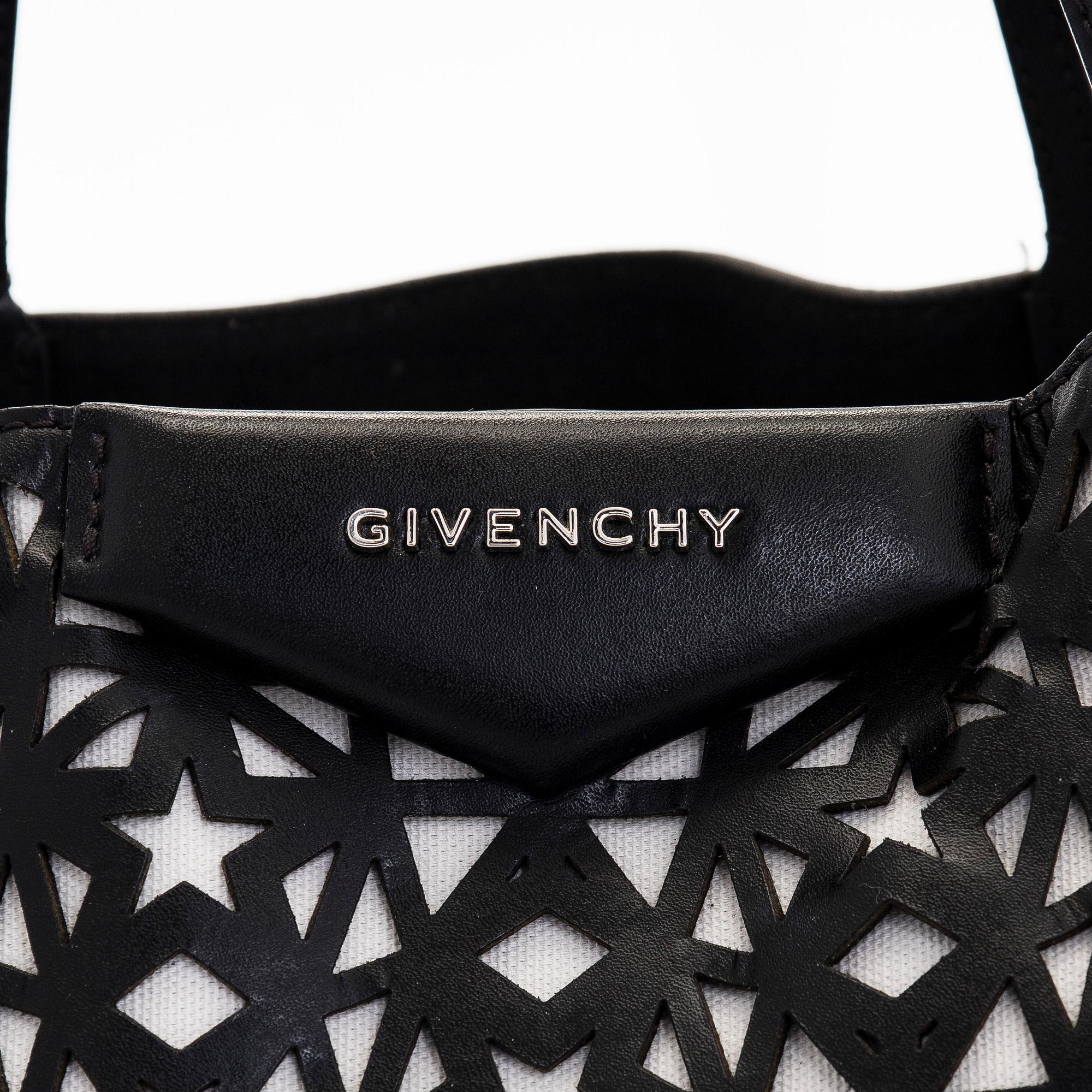 Givenchy, a 'Star Perforated Antigona Shopper' bag.