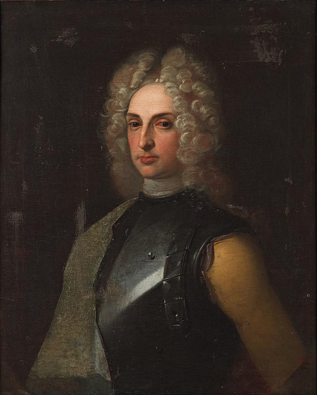 David von Krafft Attributed to, "Carl Henrik Bonde" (1679-1722).