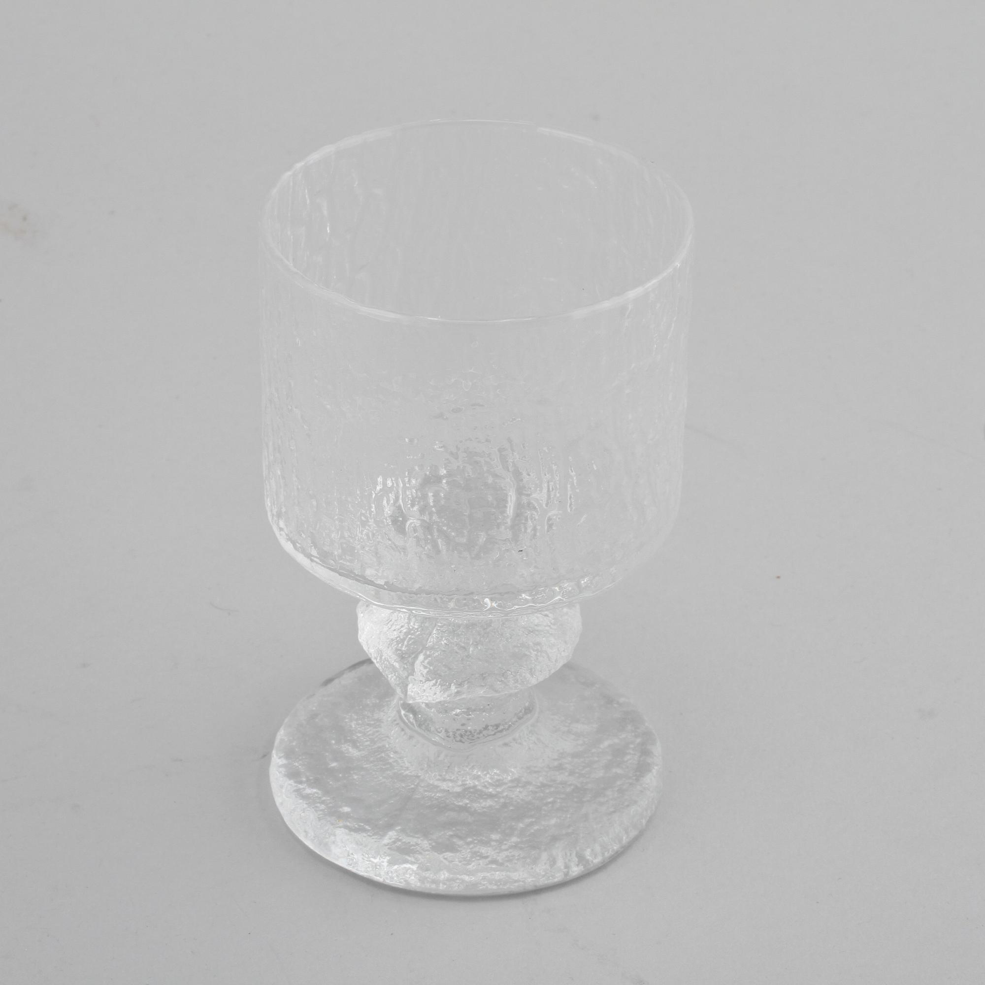 TAPIO WIRKKALA, 18 glases made by Iittala, the second half of the 20th century.