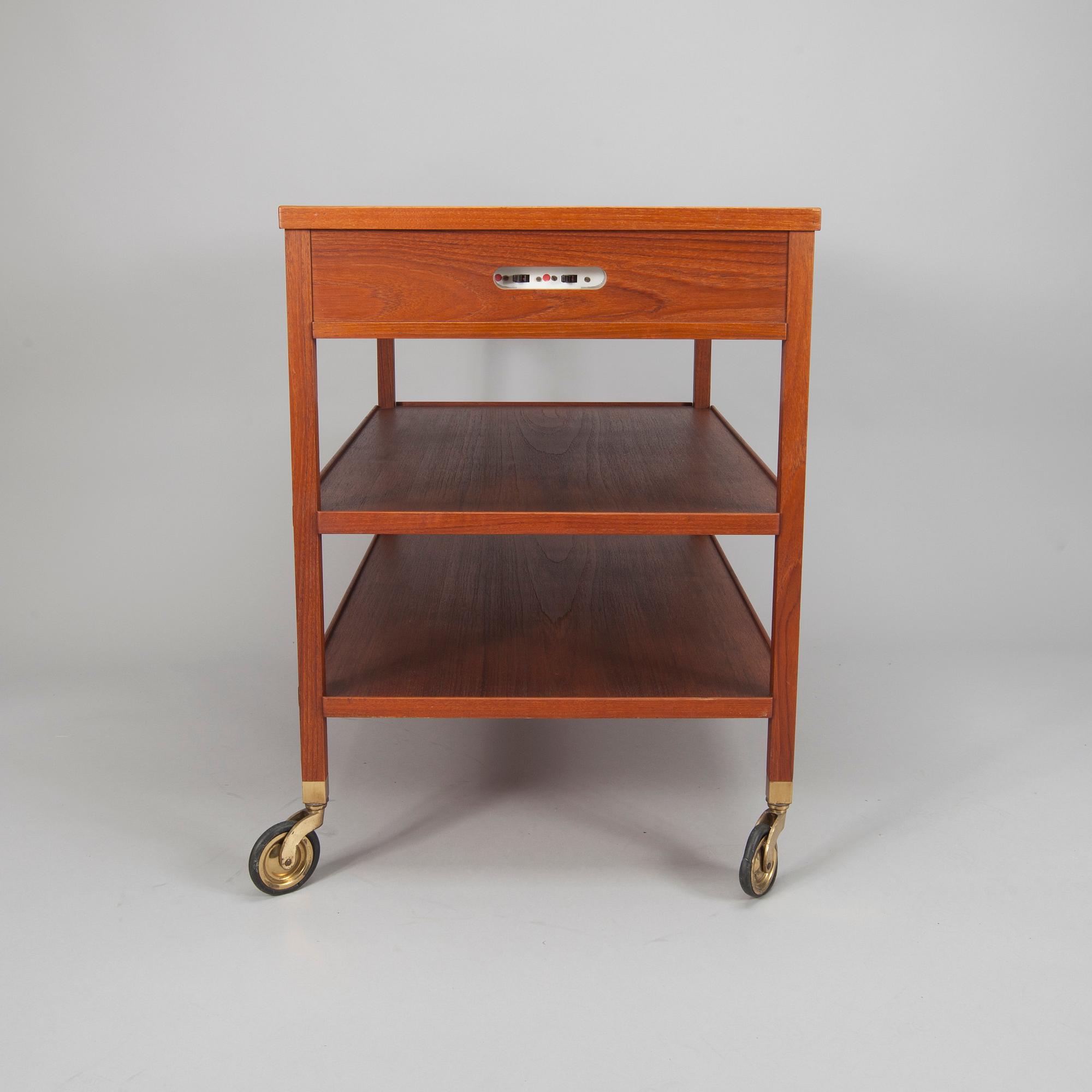 SERVERINGSVAGN, modell 2177, Josef Frank, Firma Svenskt Tenn. Formgiven 1954.