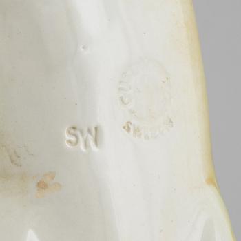 Sven Wejsfelt, a stoneware pike figurine/sculpture, Gustavsberg, Sweden.