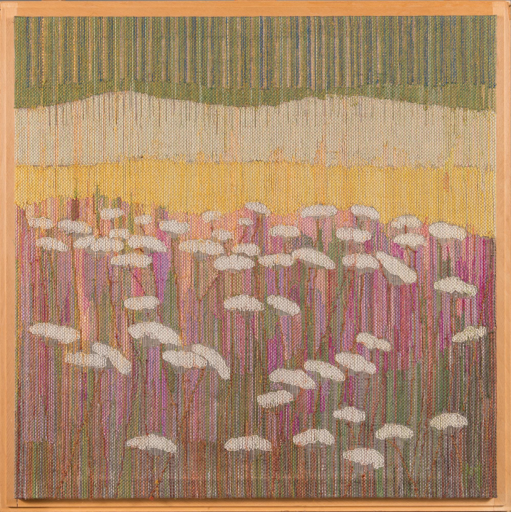 Viena Mertasalmi, translucent weaving, signed Viena Mertsalmi 1998.