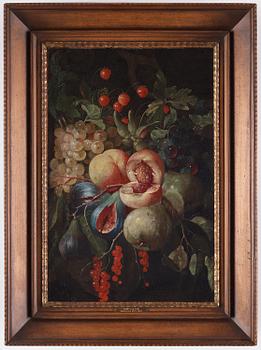 Joris van Son, attributed to, Fruit pieces, a pair.