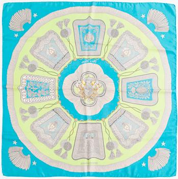 Hermès, a 'Poste et Cavalerie', silk scarf.