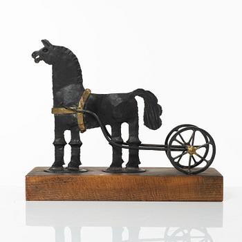 Bertil Vallien and Horst Graf, a sculpture, Boda Smide.