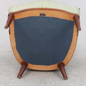 Carl Malmsten, fåtölj, "Vår fru", OH Sjögren, Tranås 1900-talets andra hälft.