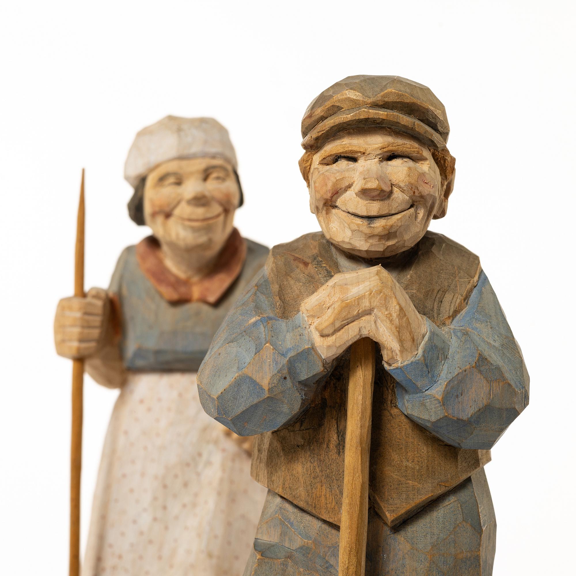 Herman Rosell, An Elderly Couple.