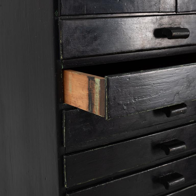 Filing cabinet, first half of the 20th century.
