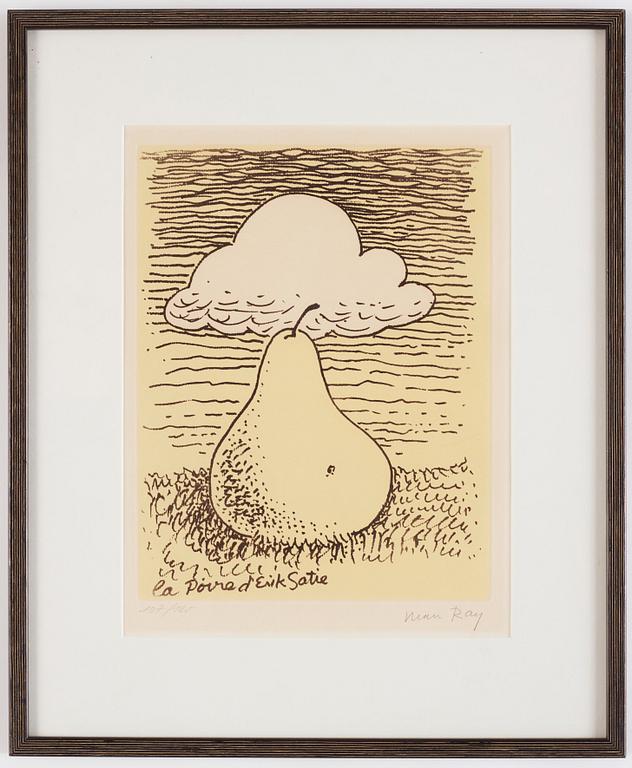 Man Ray, "Le poire d'Erik Satie".