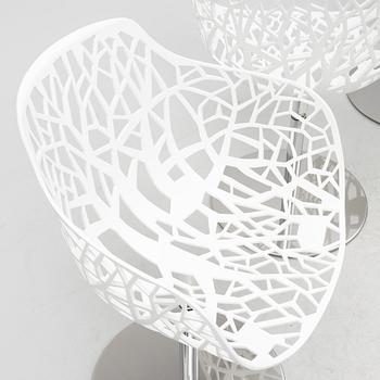 Karmstolar, 4 st, "Forest", Fast Design, Italien, 2000-tal.