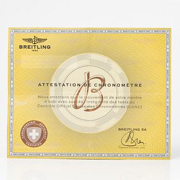 Breitling, Galactic 44, Chronometre, armbandsur, 44 mm.