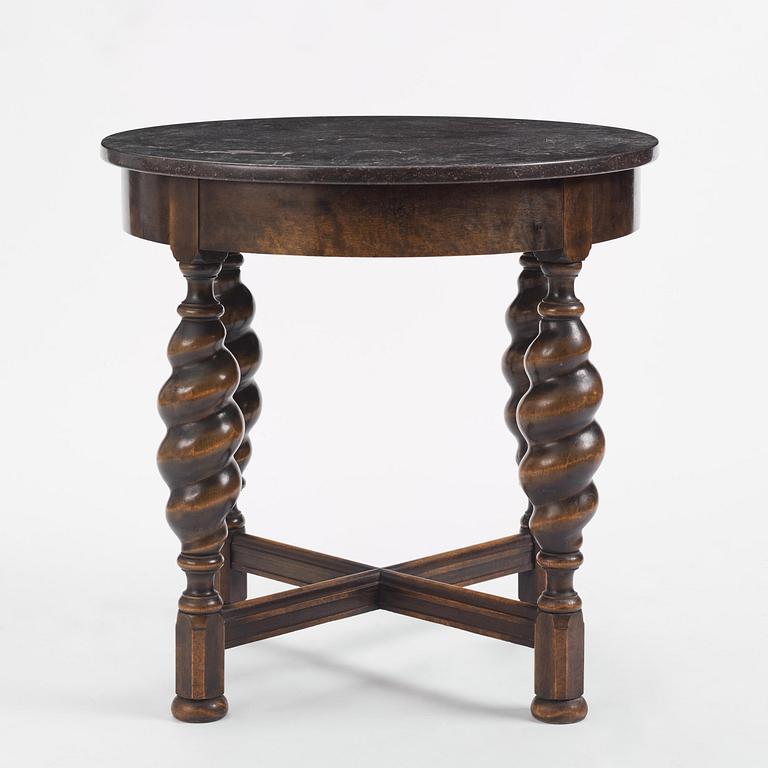 Otto Schulz, an occasional table, Boet, Gothenburg, 1920s.