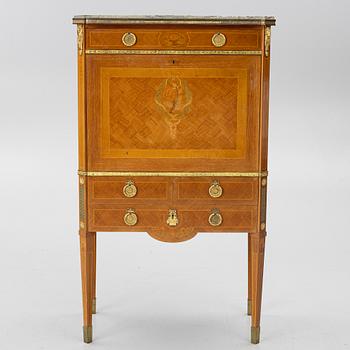 Writing desk, Gustavian style, mid-20th century.