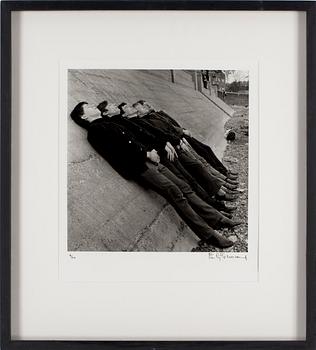 PHILIP TOWNSEND, gelatin silver print "Rolling Stones, London, 1964", signed Philip Townsend and numbered 6/50.