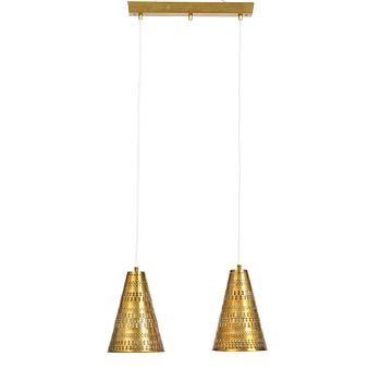 155. Hans Bergström, taklampa, modell 70, ateljé Lyktan, Åhus, 1950-tal.