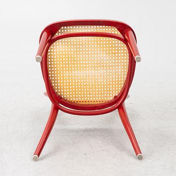 Chairs, 4, Thonet, modern production.