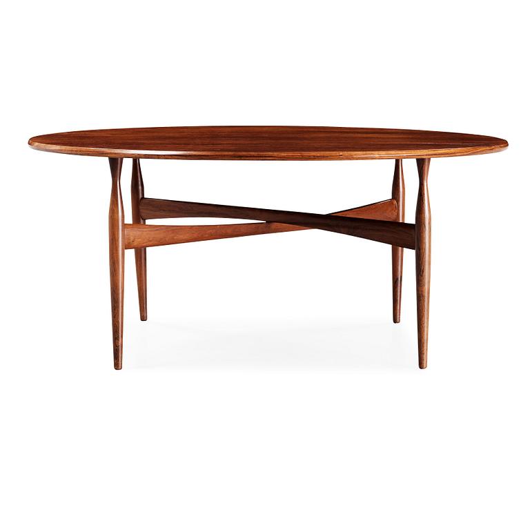 Ib Kofod-Larsen, a palisander sofa table, Christensen & Larsen, Denmark 1950's-60's.