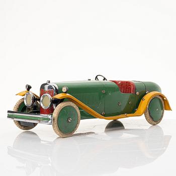 Meccano, racing car. England, 1930s.