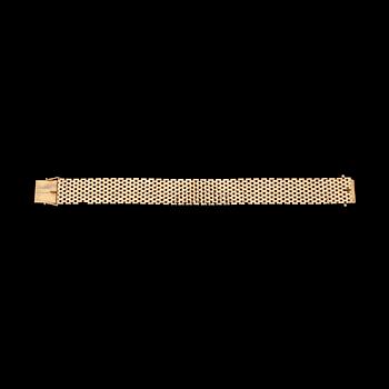 131. BRACELET, gold. Stockholm, 1960.