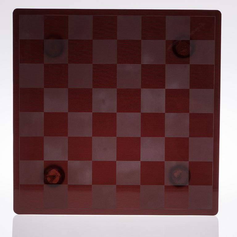 A PAULY & CIA MURANO CHESS BOARD.