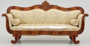 SOFFA, senempire, 1800-talets mitt.