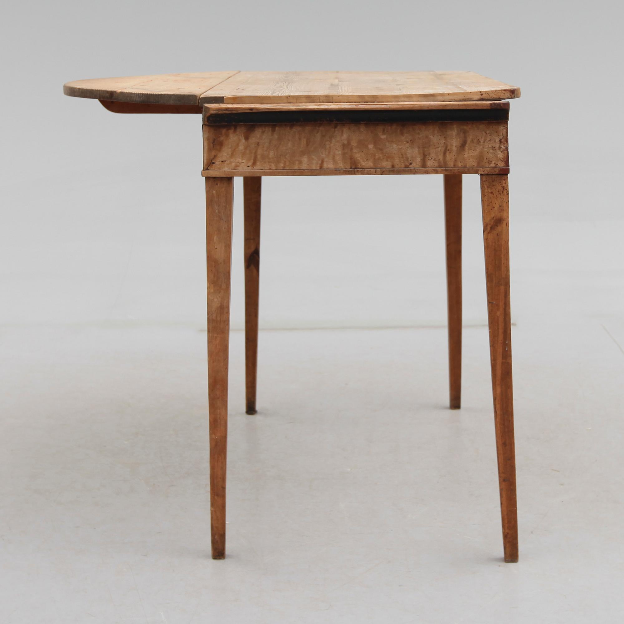 KLAFFBORD, allmoge, 1800-talets första hälft.